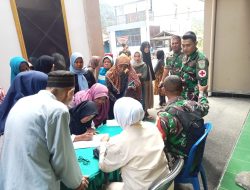 Dukung TMMD, RS KMC Kuningan Berikan Fasilitas Pemeriksaan Kesehatan dan Pengobatan Gratis