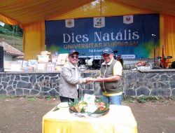 Puncak Dies Natalis ke 21, Uniku Gelar Family Gathering di Buper Palutungan