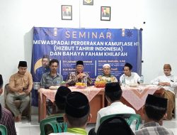 Santri dan Masyarakat di Indramayu Deklarasi Tolak Munculnya Kembali Kelompok HTI