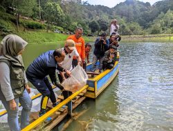 10 Ribu Benih Ikan “Pasukan Paus” Dilepas Sekda Dian Di Situ Wulukut