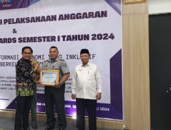 Lapas Kuningan Raih Penghargaan di KPPN Kuningan Awards Tahun 2024
