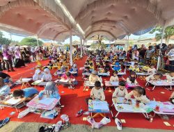 Hari Anak Nasional, KAI Daop 3 Cirebon Gelar Lomba Mewarnai