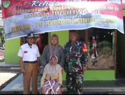 Impian Kenti Terwujud, Rumah Layak Huni Tuntas Digarap TNI