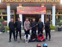 Hendak Melakukan Tawuran Konten, 3 Remaja Diamankan Sat Samapta Polres Cirebon Kota
