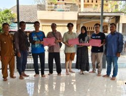 Pengelola Obyek Wisata DH Garden Berikan Santunan kepada Keluarga Korban