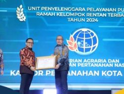 Kementrian ATR/BPN Raih Dua Penghargaan dari Kementrian PAN-RB