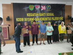 Peringati HUT TNI, Komunitas Pajero One Baksos di Wilayah Kodim Kuningan