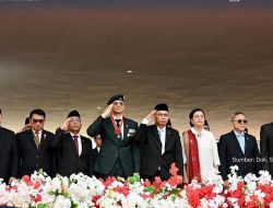 Hadiri Peringatan HUT ke -79 TNI di Monas, AHY : Semoga TNI Semakin Dicintai Masyarakat