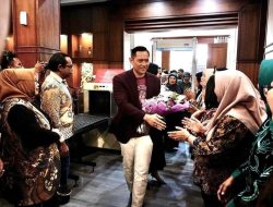 Menteri AHY Ikuti Ujian Promosi Doktor