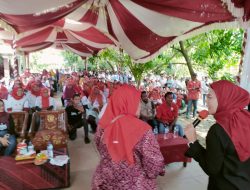 Pilkada Indramayu : Ratusan Warga Di 6 Desa Kecamatan Bagodua Dukung Paslon Nina-Tobroni