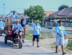 Relawan Baher Lakukan Aksi Bersih Bersih Sampah di Pasar Sukra