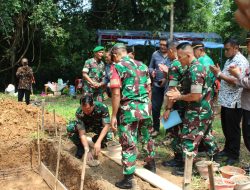 Bantu Kebutuhan Air Bersih, Kodim Kuningan Bangun Sumur Artesis di Desa Garajati