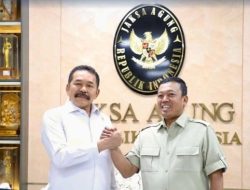 Mentri Nusron Temui Jaksa Agung untuk Pemberantasan Mafia Tanah