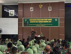 Danrem Sunan Gunung Jati Tegaskan Prajurit Kodim Kuningan Untuk Tidak Terlibat Judol