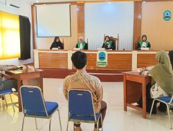 Mahasiswa STISHK Kuningan Melakukan Praktik Sidang Semu Perdana