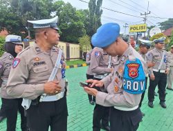 Polresta Cirebon Lakukan Pemeriksaan HP Personel untuk Cegah Judi Online