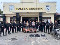 Tim Patroli Raimas Macan Kumbang 852 Polresta Cirebon Gagalkan Tawuran di Kecamatan Gegesik