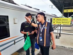 Komunitas Pecinta Kereta Api Bantu Pelayanan Posko Nataru 2025