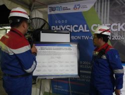 Pastikan Kilang Aman dan Lancar pada Malam pergantian Tahun 2024-2025, GM RU VI lakukan Plant Visit