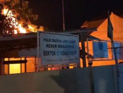 Kebakaran di Mapolsek Kandanghaur, Pelayanan Publik Dialihkan