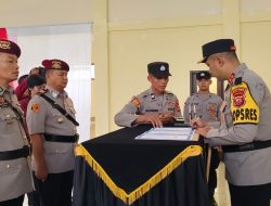 Dua Perwira Polres Kuningan Dimutasi