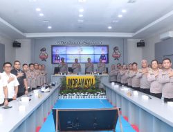 Wakapolda Jabar Kunjungi Polres Indramayu, Berikan Arahan Kepada Pejabat Utama dan Kapolsek