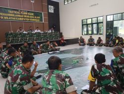 Kesiapsiagaan Hadapi Bencana, Kodim 0615/Kuningan Gelar Latihan Tactical Floor Games