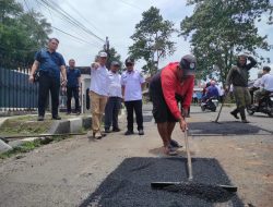 Kejar Target 100 Hari Kerja, Bupati Tinjau Kondisi Jalan dan Bangunan Sekolah Rusak