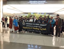 Keberangkatan Jemaah Umroh Jazirah Nusantara Global Bukti Komitmen Layanan Terbaik