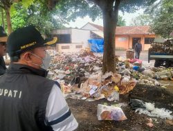 Tumpukan Sampah di Pasar Baru Kuningan Di Soal, Bupati Kecewa!