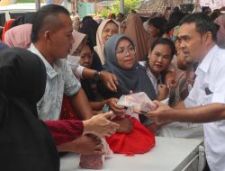 GPM Dirahmati “Serbu” Cileuleuy : Pangan Murah, Inflasi Reda, Warga Bahagia