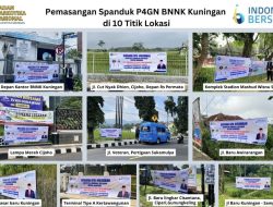 BNNK Kuningan Intensifkan Diseminasi Informasi P4GN Melalui Spanduk, Baliho, dan Videotron
