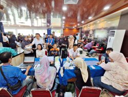 Kolaborasi Dengan Ikasmanda’93 KAI Daop 3 Cirebon Gelar Donor Darah