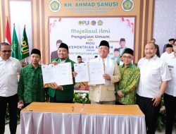 Dorong Pemanfaatan Tanah Wakaf secara Produktif, Menteri Nusron dan Ketua DPP PUI Teken MoU
