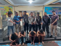 Polsek Kapetakan Gagalkan Aksi Tawuran Konten, Empat Remaja Diamankan