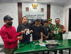 Prajurit TNI Kodim Kuningan Berhasil Menangkap 2 Pelaku Pengedar Narkoba