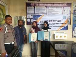 Polsek Arjawinangun Sosialisasikan Program Inovasi Green Service kepada Masyarakat dan Pelajar