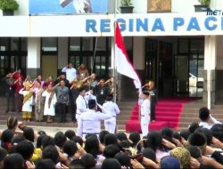 Pimpin Upacara Di Regina Pacis, Mendikdasmen Tegaskan Perlunya Partisipasi Semesta untuk Wujudkan Pendidikan Bermutu