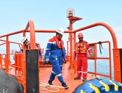 Pastikan Proses Transfer Crude dan Produk Aman di Jalur Laut, GM Kilang Balongan SWAT ke SPM