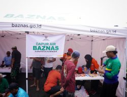 BAZNAS Hadirkan Dapur Air dalam Giat Susur Sungai IPMA Awirarangan