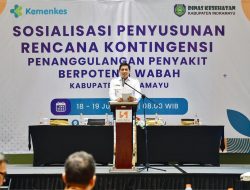 Waspadai Penyakit Berpotensi Wabah, Lucky Hakim: Indramayu Harus Miliki Dokumen Kontinjensi