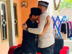 Kapolres Ciko Beri Bantuan Kepada 2 Keluarga Korban Longsor