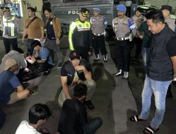Terjaring Operasi Malam, Polres Cirebon Kota Amankan Puluhan Remaja
