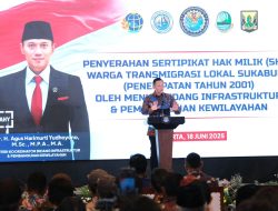 Menko AHY Apresiasi Kementrian ATR/BPN