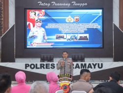 Tingkatkan Layanan Publik, Kapolres Indramayu Resmikan Renovasi Aula Atmaniwedhana dan Gedung TMC Tatag Trawang Tungga