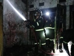 Lampu Gantung Korsleting, Rumah Warga Kalimanggis Kulon Terbakar