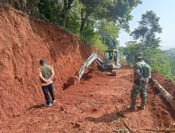 Pra TMMD, Hari Kesebalas Pengupasan Badan Jalan Capai 69,2 Persen