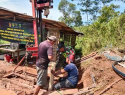 Satgas TMMD Kodim 0615/Kuningan Lanjutkan Pengeboran Sumur di Desa Sindangjawa