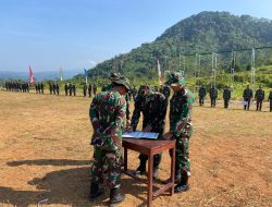Kodim 0615/Kuningan Gelar Gladi Upacara Pembukaan TMMD ke-125 di Sindangjawa
