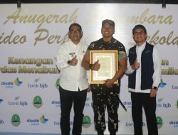 Dandim 0615/Kuningan Raih Penghargaan Karakter Pancawaluya dari Gubernur Jawa Barat